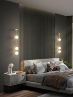 Orleniel Brass Wall Light-Moonnatur
