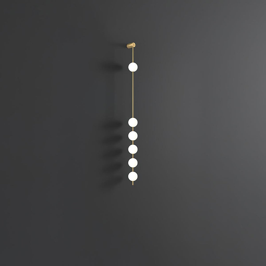 Orleniel Brass Wall Light-Moonnatur