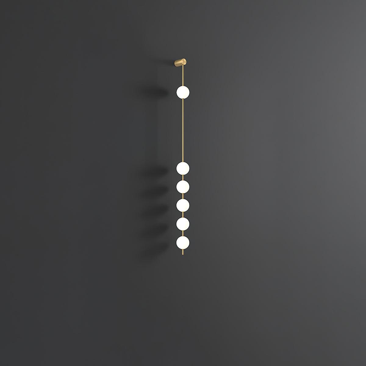 Orleniel Brass Wall Light-Moonnatur