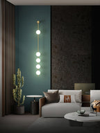 Orleniel Brass Wall Light-Moonnatur