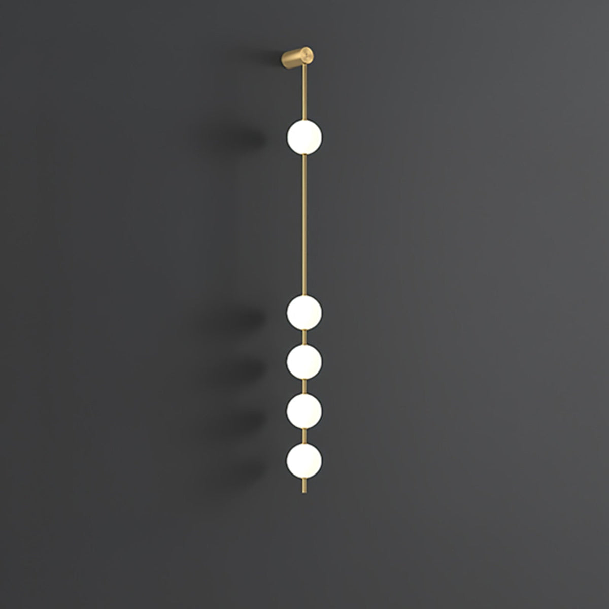 Orleniel Brass Wall Light-Moonnatur