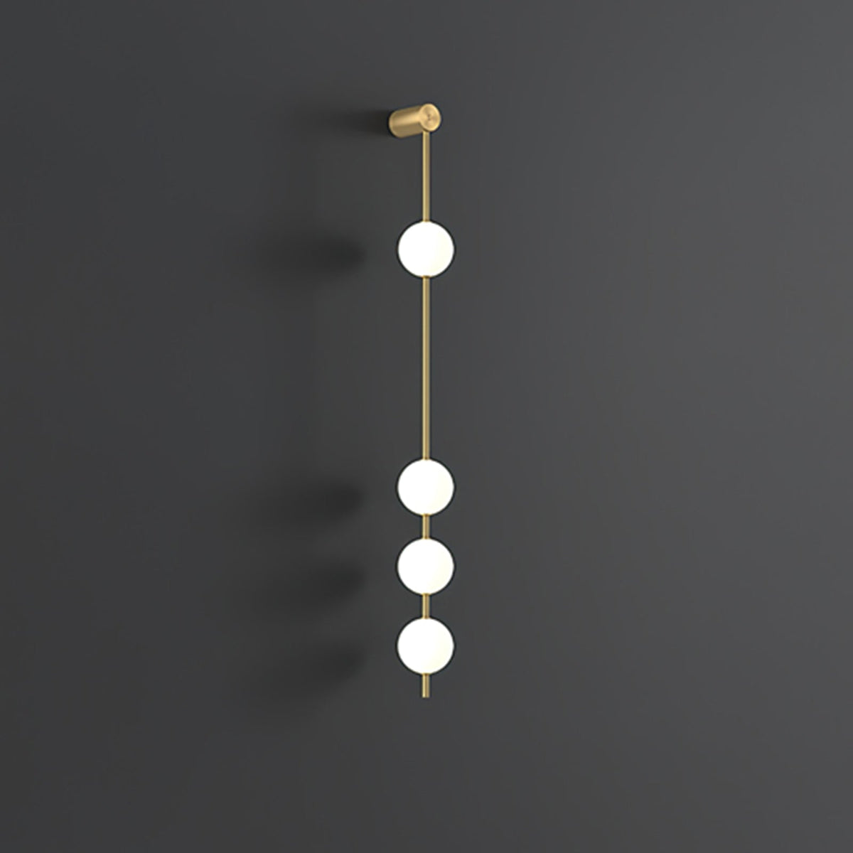 Orleniel Brass Wall Light-Moonnatur
