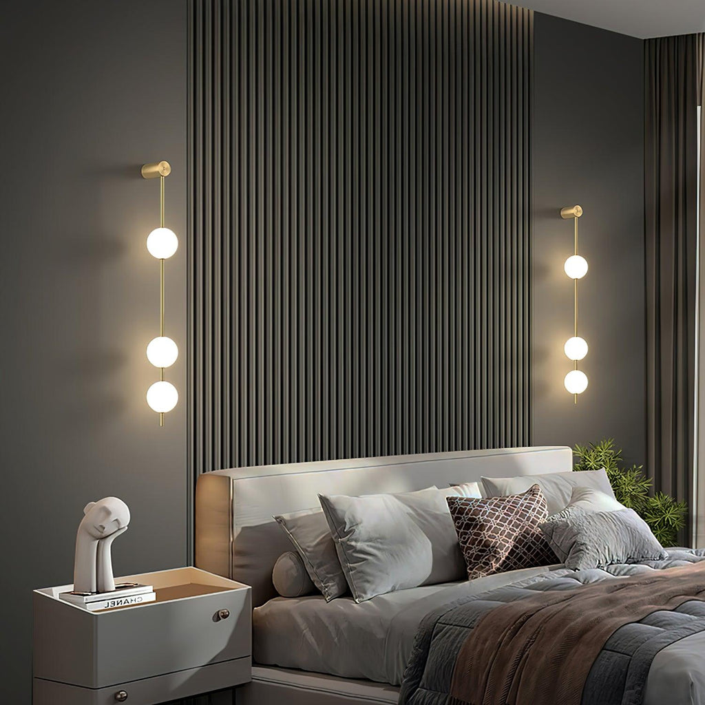 Orleniel Brass Wall Light-Moonnatur