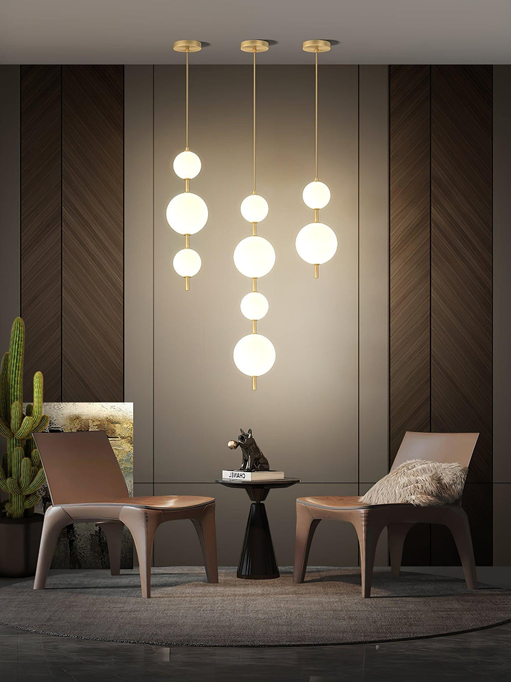 Ordelia Glass Pendant Lamp-Moonnatur