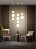Ordelia Glass Pendant Lamp-Moonnatur