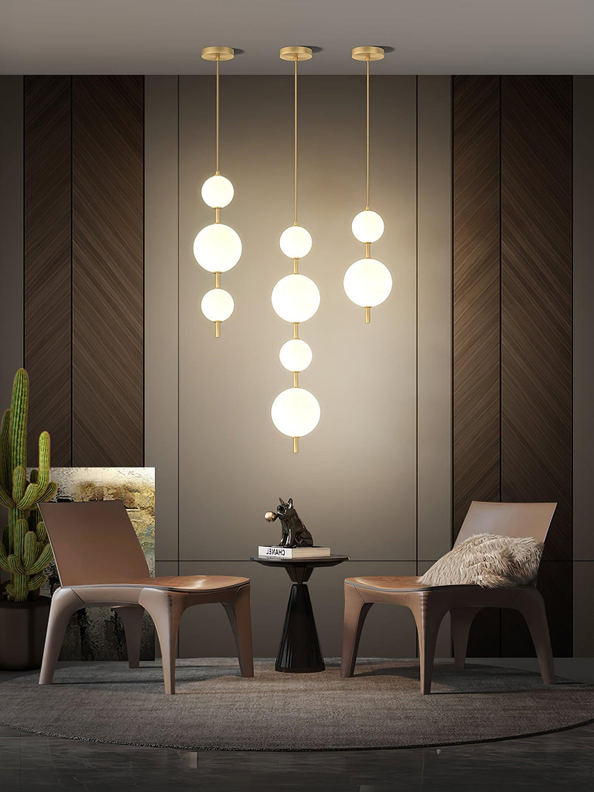 Ordelia Glass Pendant Lamp-Moonnatur