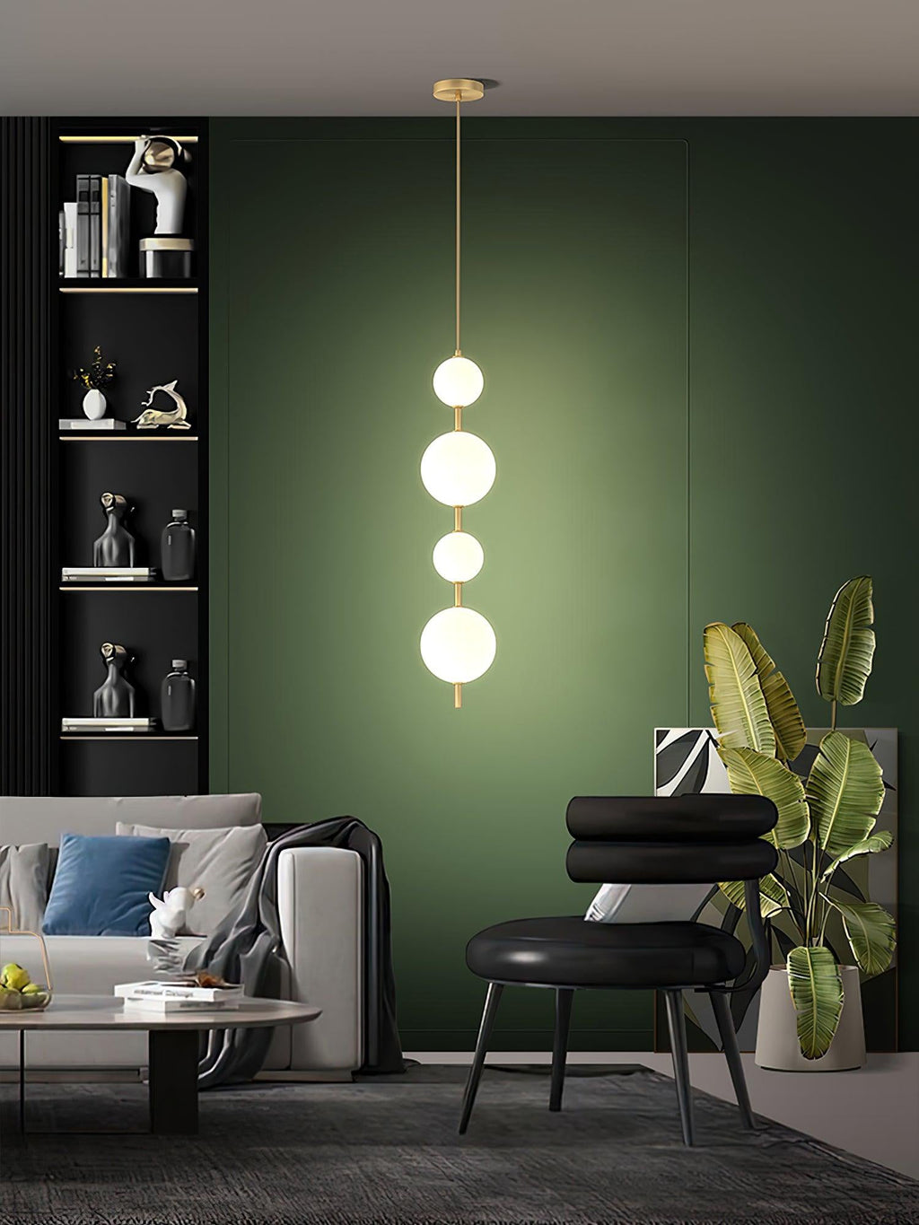 Ordelia Glass Pendant Lamp-Moonnatur