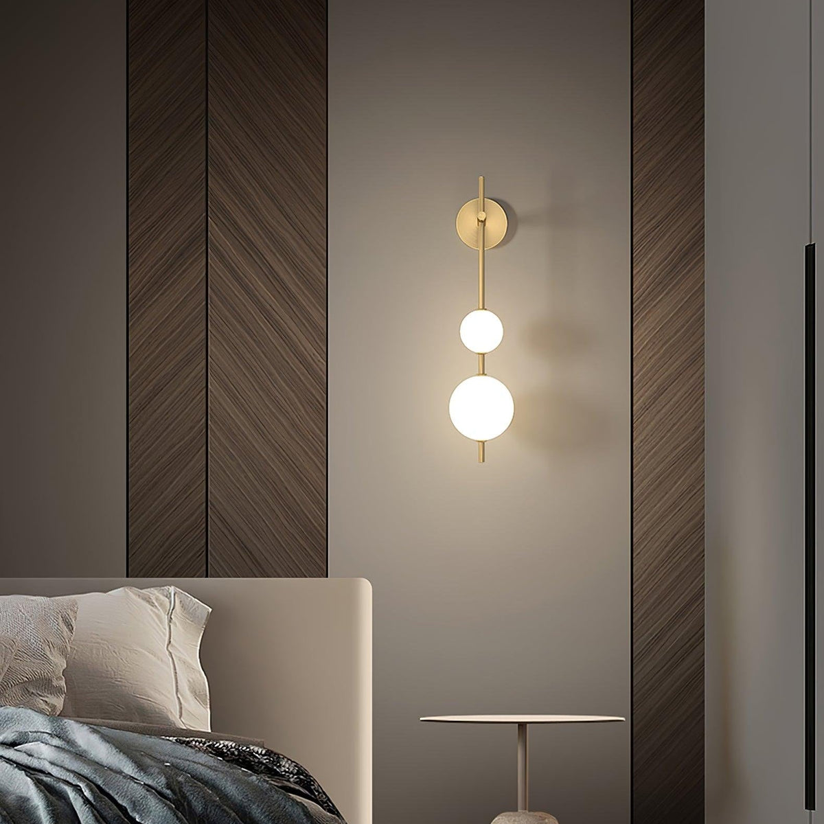 Cardelvale Glass Wall Light-Moonnatur