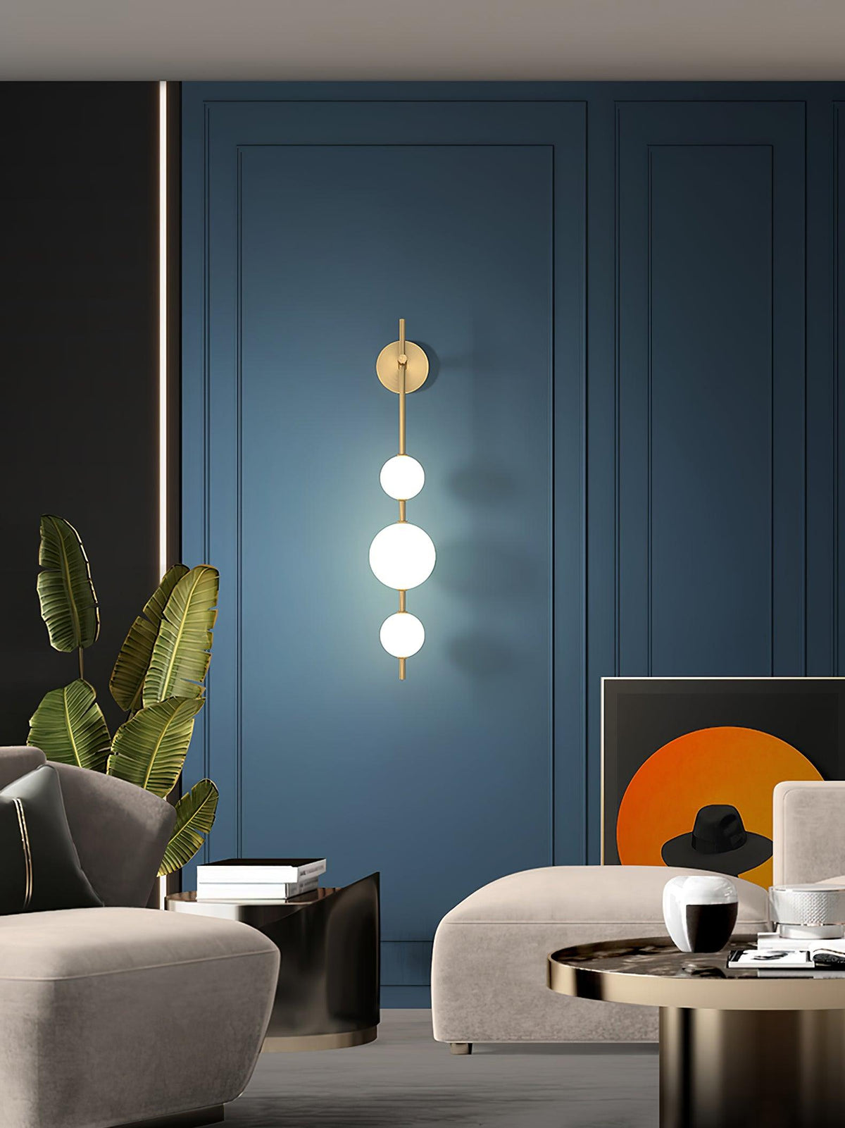 Eldenella Glass Wall Light-Moonnatur