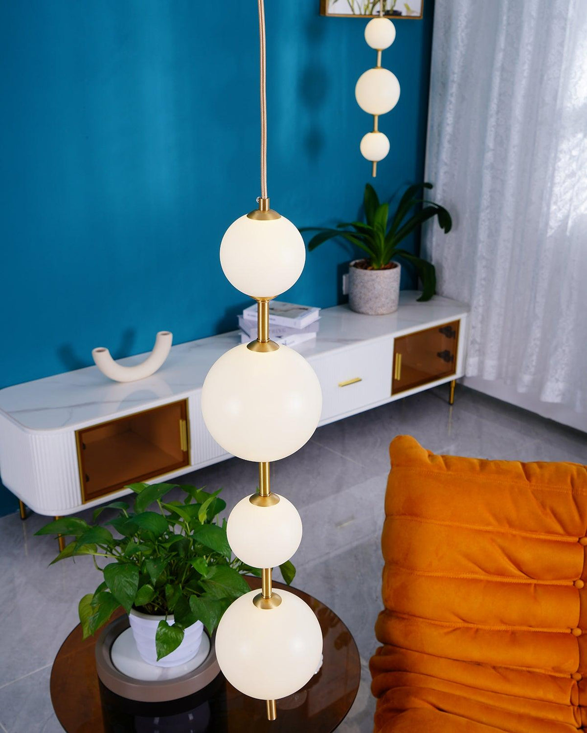 Ordelia Glass Pendant Lamp-Moonnatur