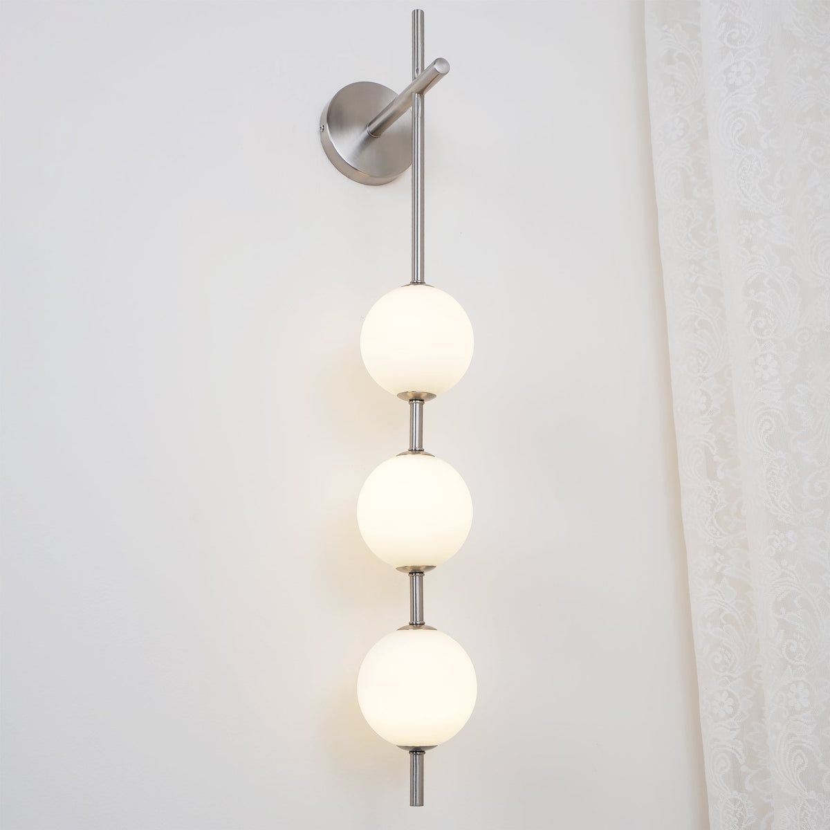 Cardelvale Glass Wall Light-Moonnatur