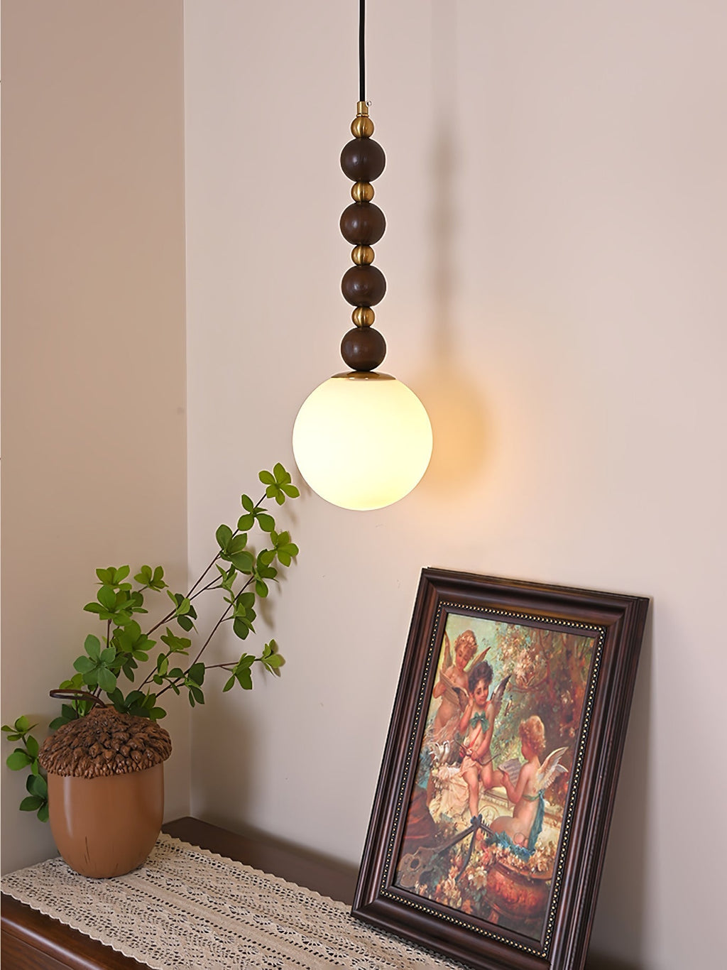 Lowenia Glass Pendant Light-Moonnatur