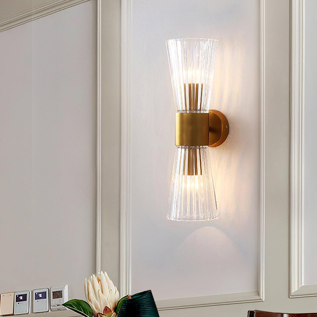 Brevella Crystal Wall Light-Moonnatur