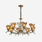 Aberley Glass Chandelier-Moonnatur