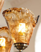 Aberley Glass Chandelier-Moonnatur