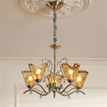 Aberley Glass Chandelier-Moonnatur