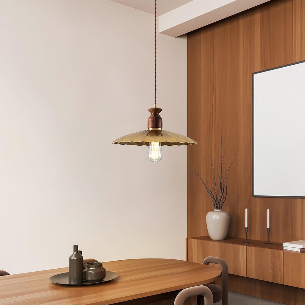 Rovenenora Brass Pendant Light-Moonnatur