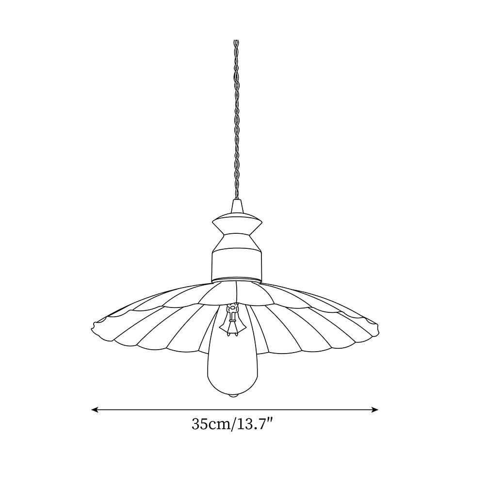 Rovenenora Brass Pendant Light-Moonnatur