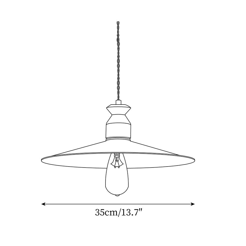 Rovenenora Brass Pendant Light-Moonnatur