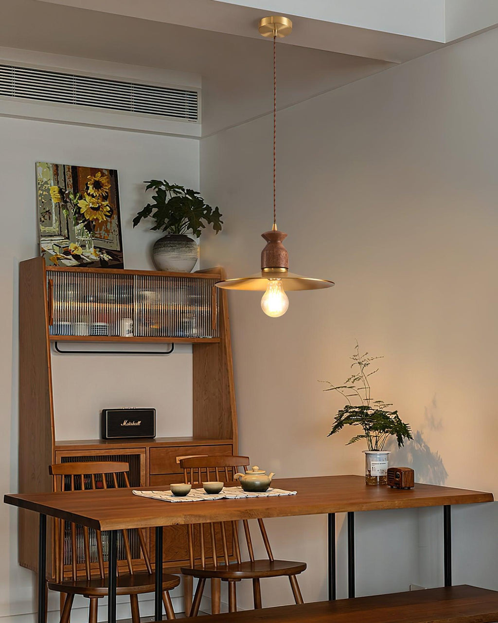 Rovenenora Brass Pendant Light-Moonnatur