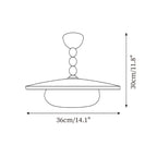 Renverden Imitation Alabaster Ceiling Light-Moonnatur
