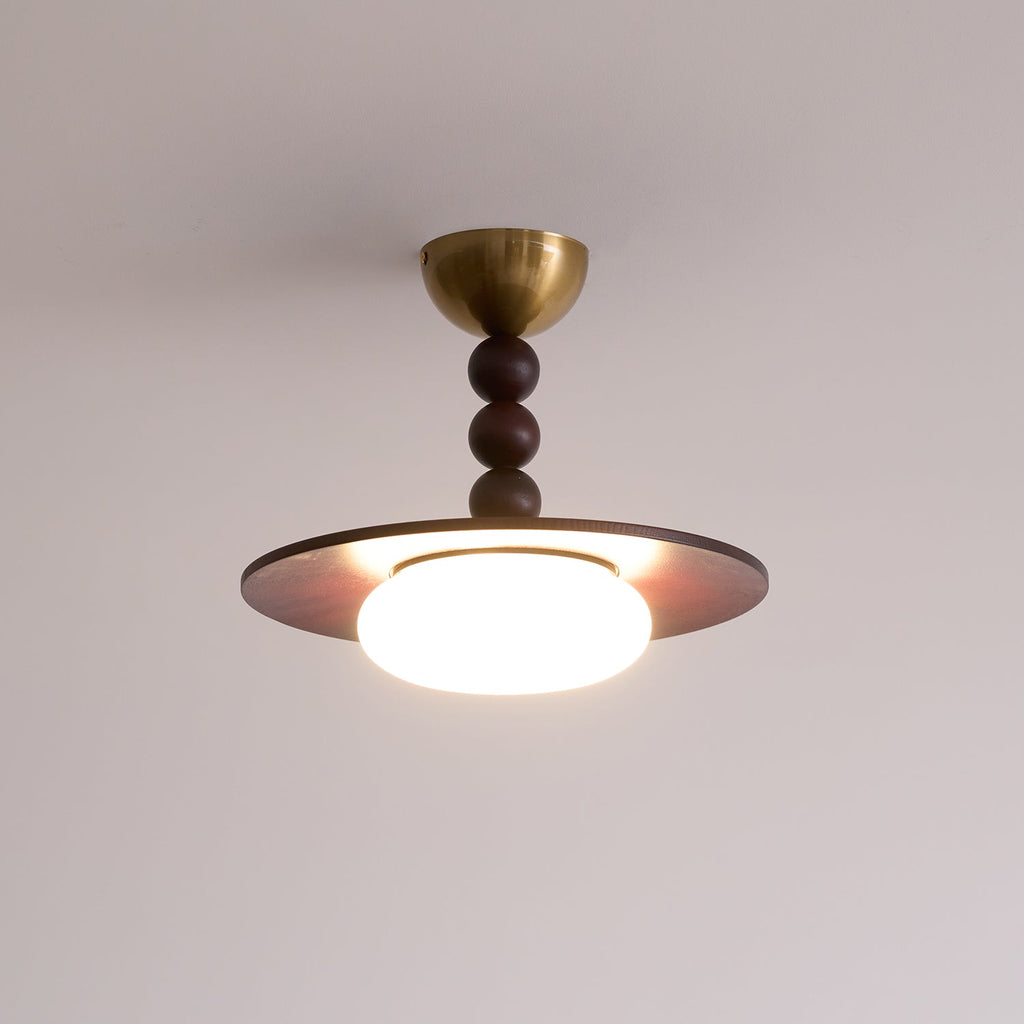 Renverden Imitation Alabaster Ceiling Light-Moonnatur