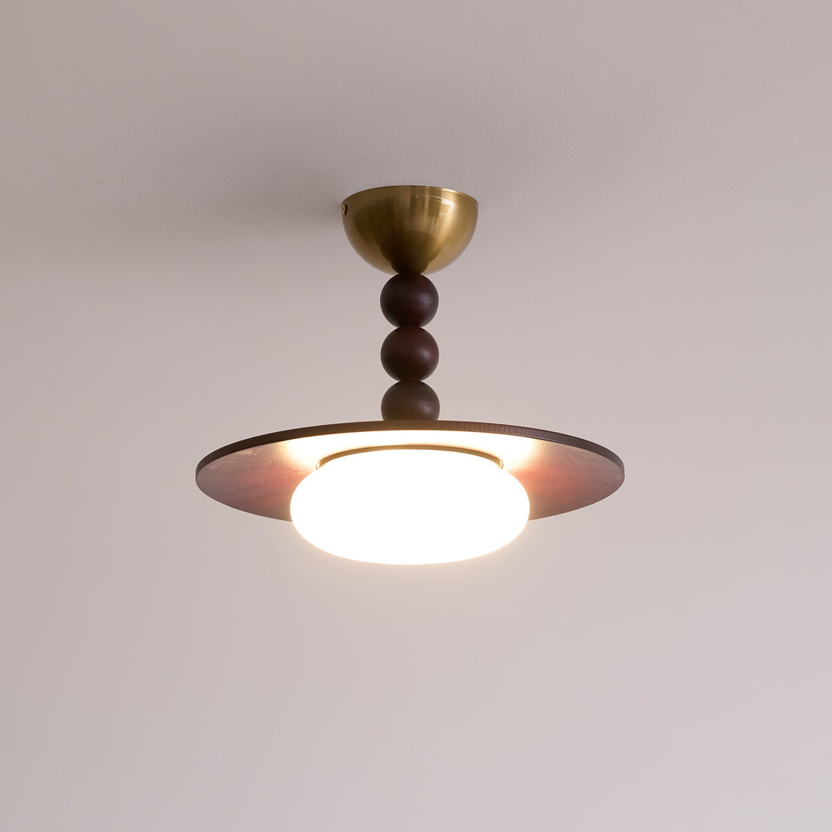 Renverden Imitation Alabaster Ceiling Light-Moonnatur