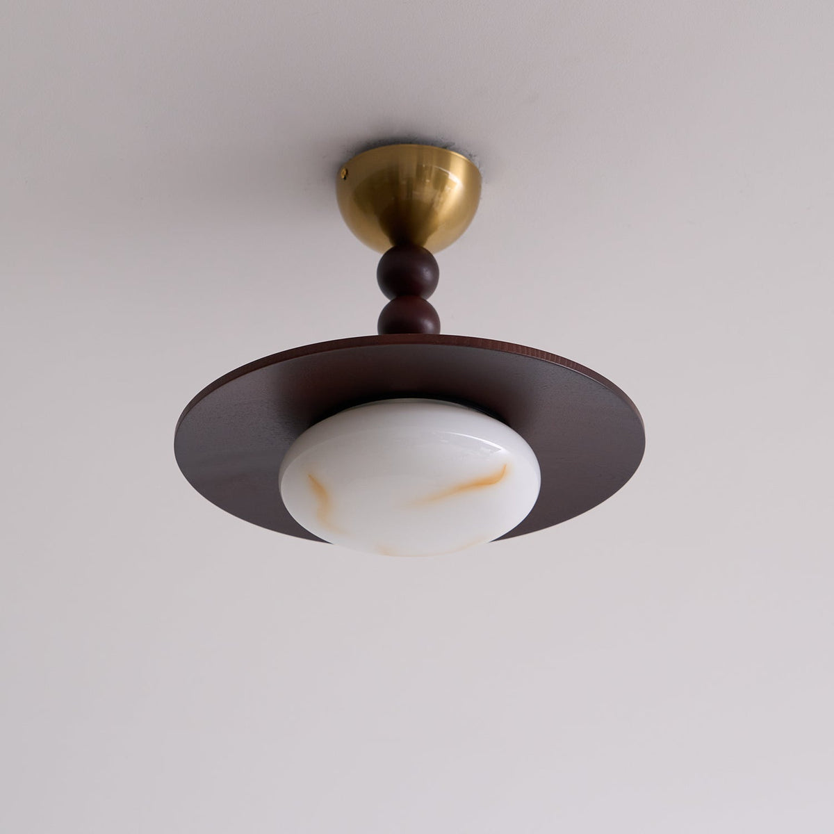 Renverden Imitation Alabaster Ceiling Light-Moonnatur