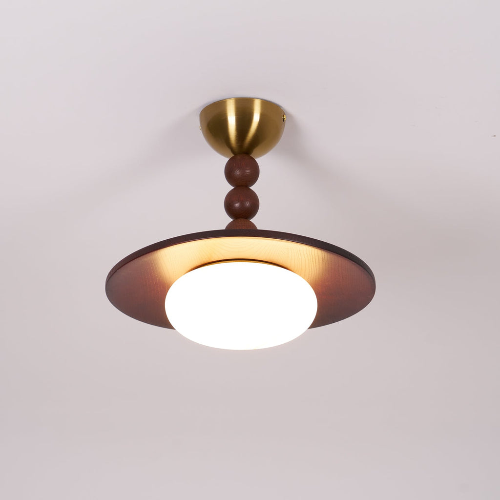 Renverden Imitation Alabaster Ceiling Light-Moonnatur
