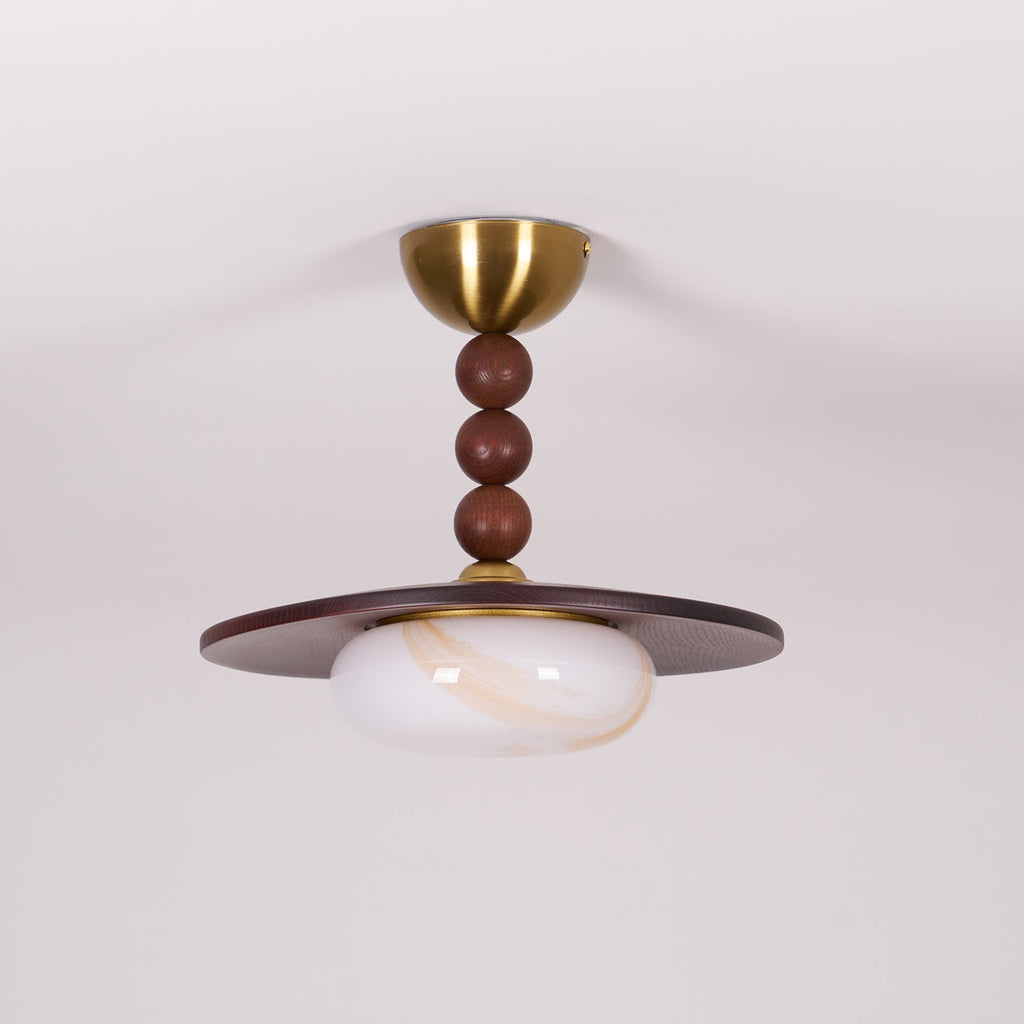 Renverden Imitation Alabaster Ceiling Light-Moonnatur