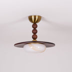 Renverden Imitation Alabaster Ceiling Light-Moonnatur