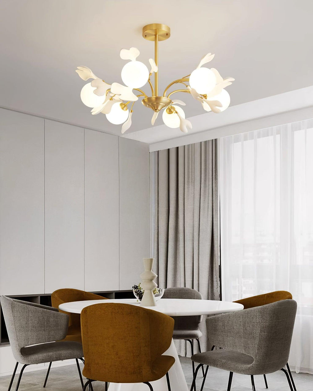 Renverenis Ceramic Chandelier-Moonnatur