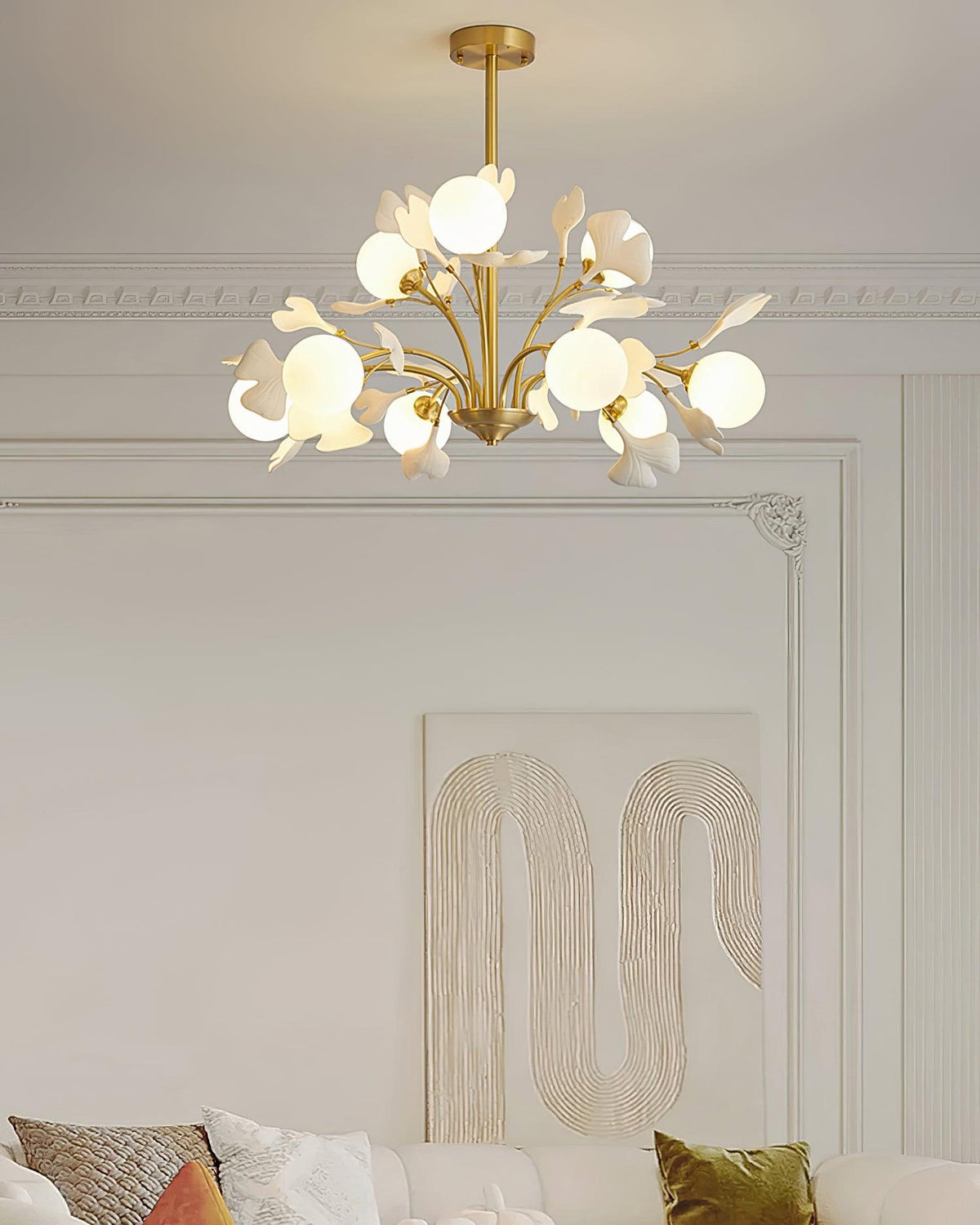 Renverenis Ceramic Chandelier-Moonnatur