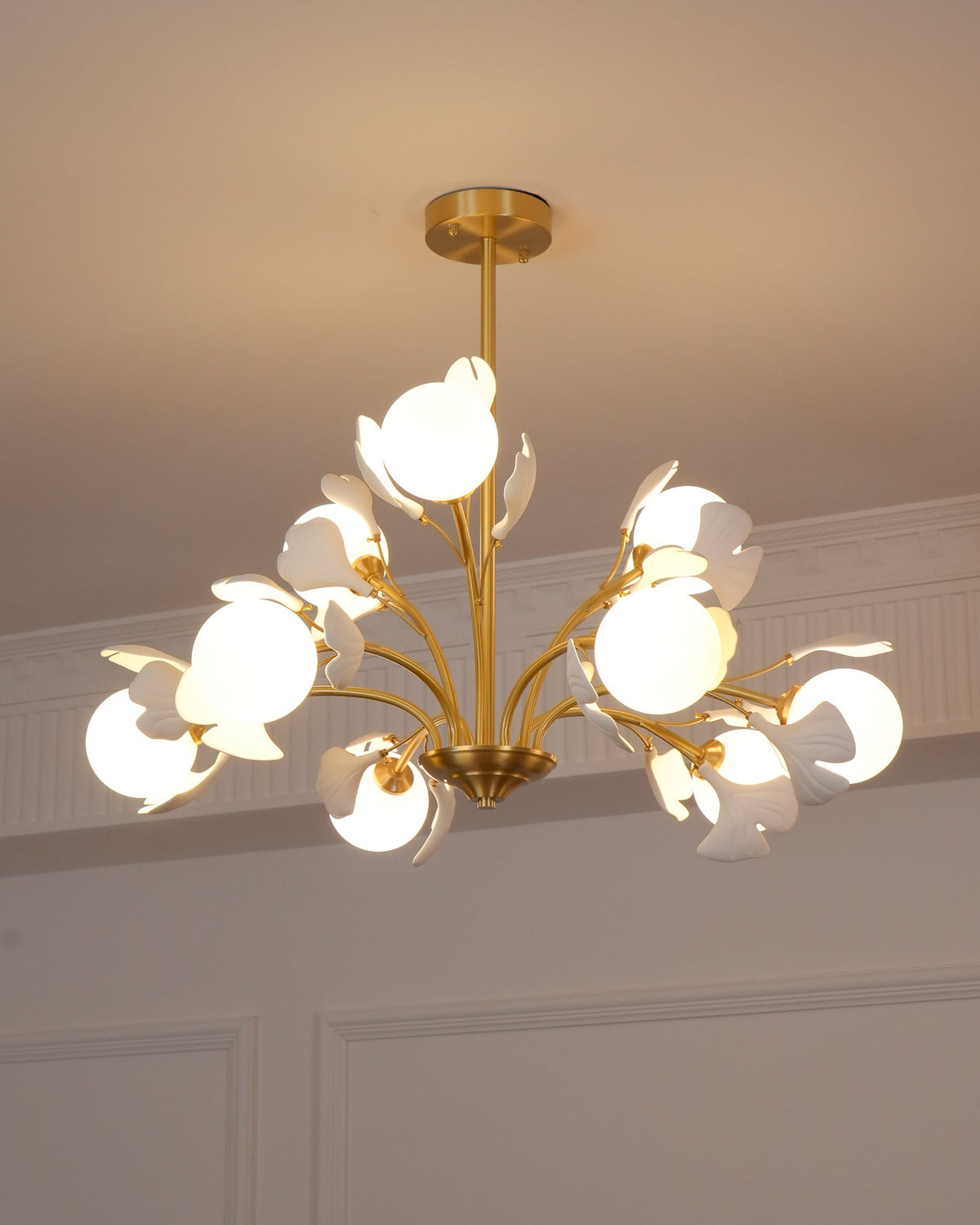 Renverenis Ceramic Chandelier-Moonnatur