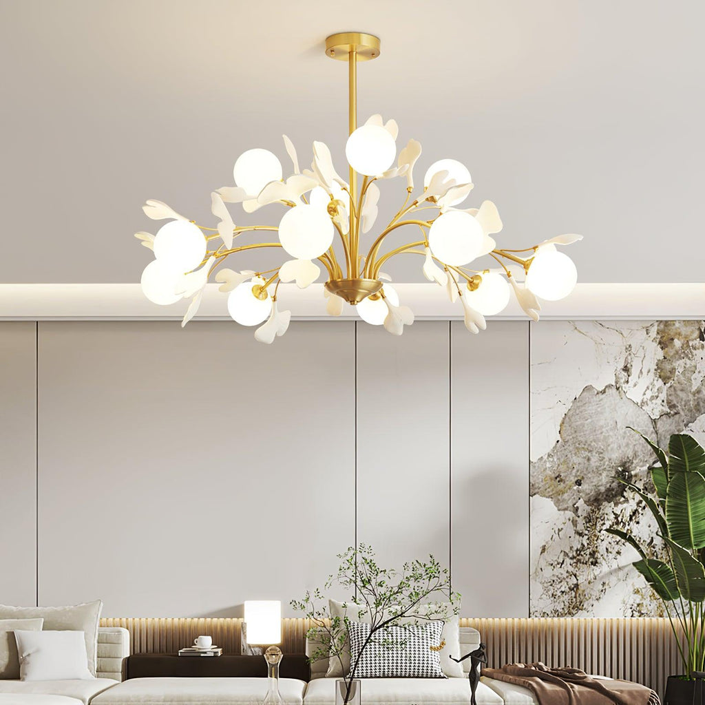 Renverenis Ceramic Chandelier-Moonnatur