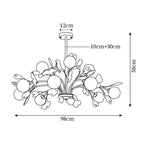 Renverenis Ceramic Chandelier-Moonnatur