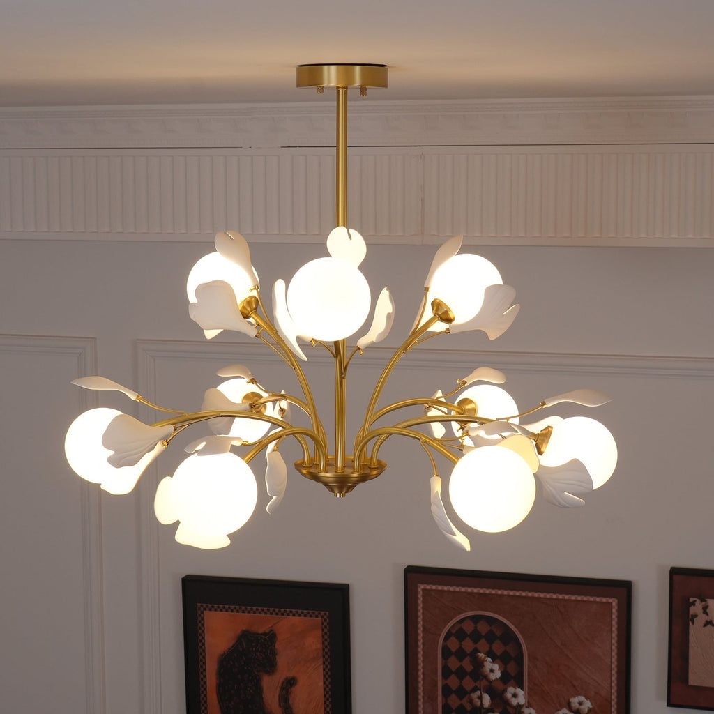 Renverenis Ceramic Chandelier-Moonnatur