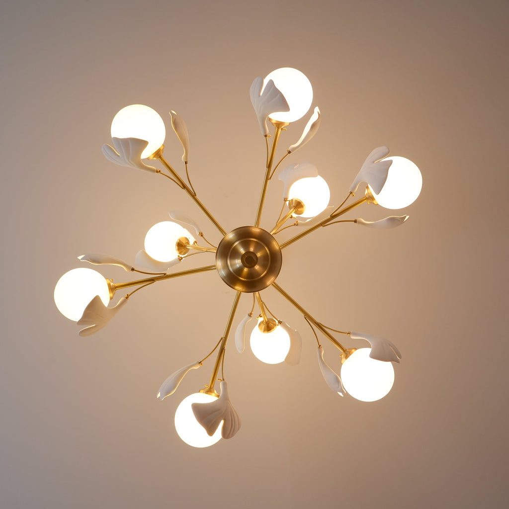 Renverenis Ceramic Chandelier-Moonnatur