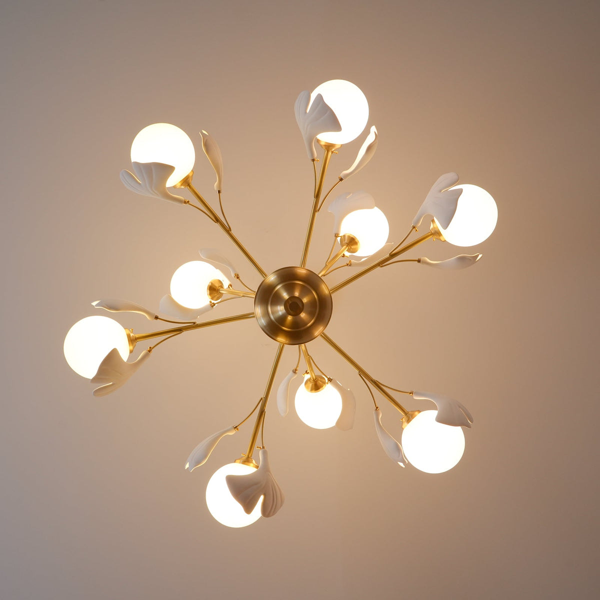 Renverenis Ceramic Chandelier-Moonnatur