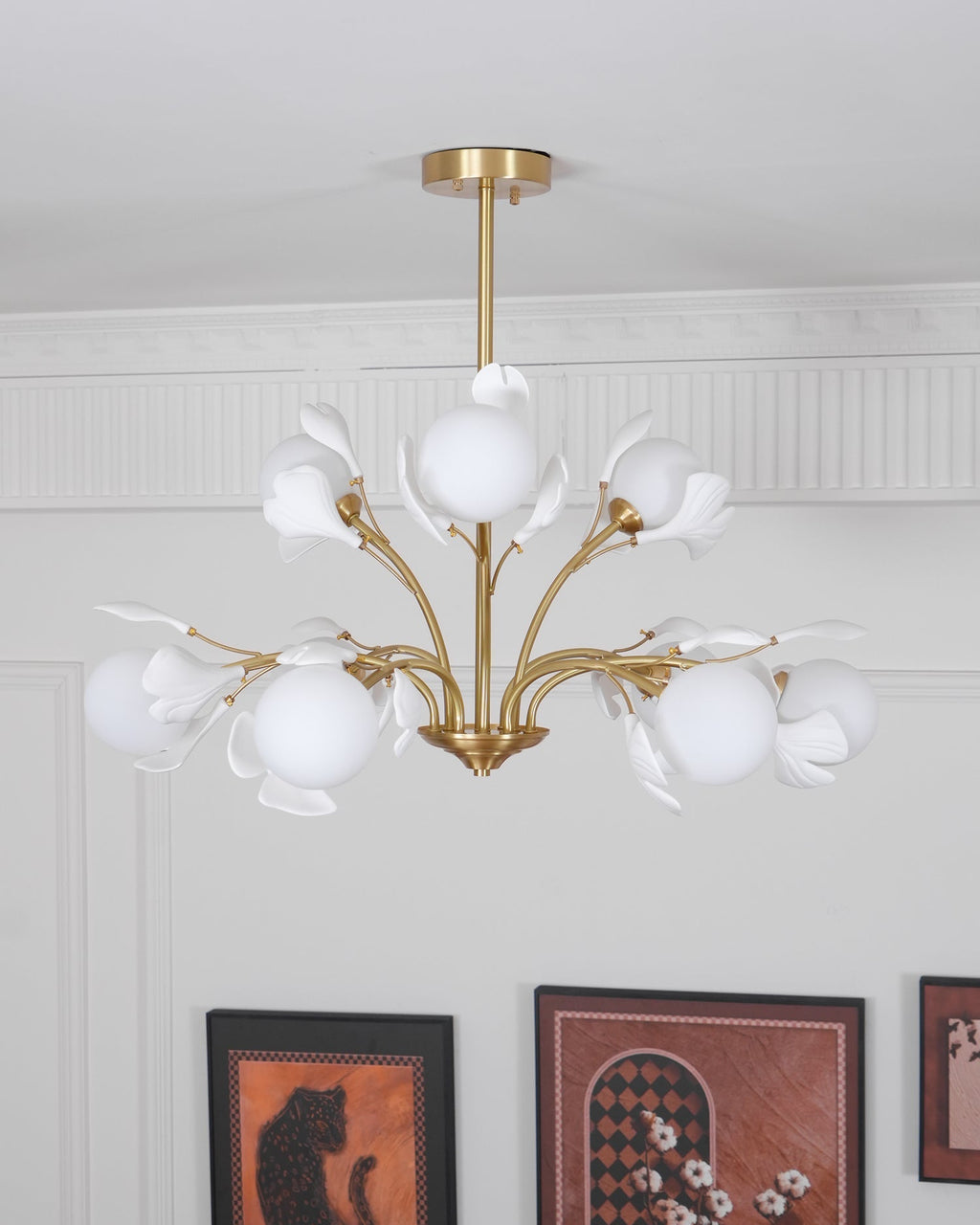Renverenis Ceramic Chandelier-Moonnatur