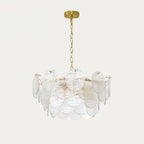 Pavren Glass Chandelier-Moonnatur