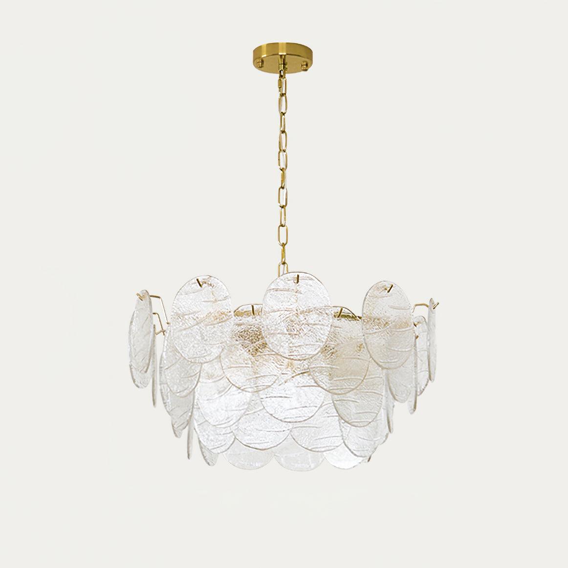 Pavren Glass Chandelier-Moonnatur