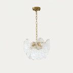 Pavren Glass Chandelier-Moonnatur