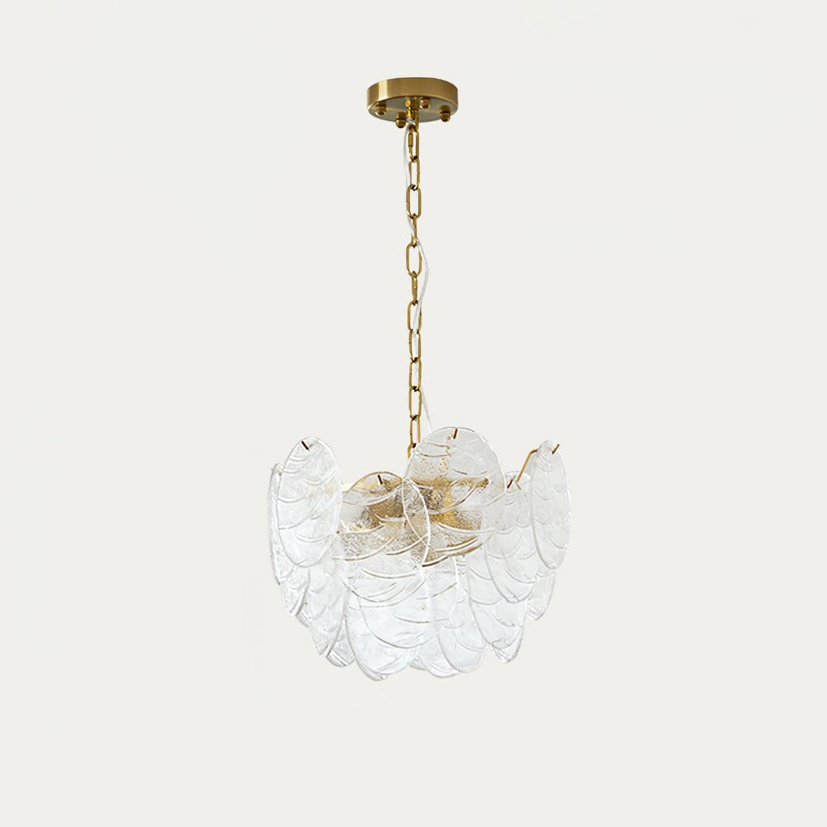 Pavren Glass Chandelier-Moonnatur