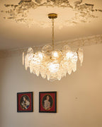 Pavren Glass Chandelier-Moonnatur