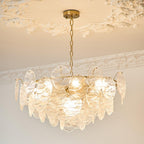 Pavren Glass Chandelier-Moonnatur