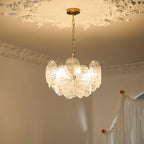 Pavren Glass Chandelier-Moonnatur