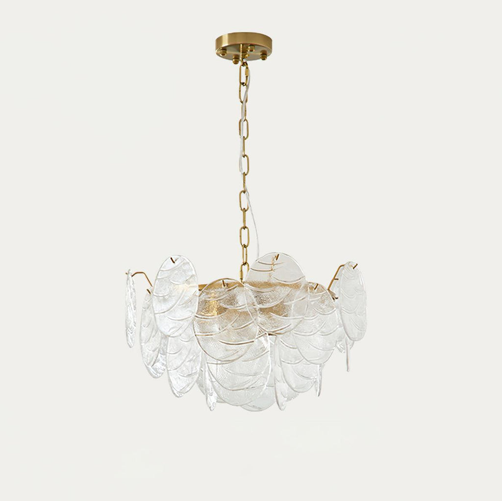 Pavren Glass Chandelier-Moonnatur