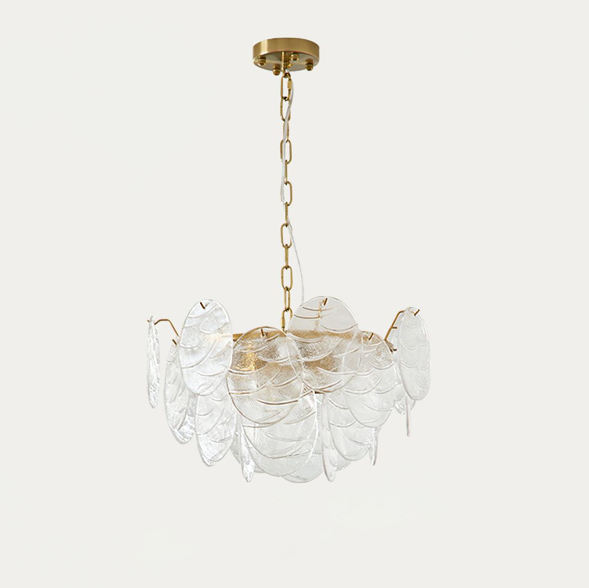 Pavren Glass Chandelier-Moonnatur