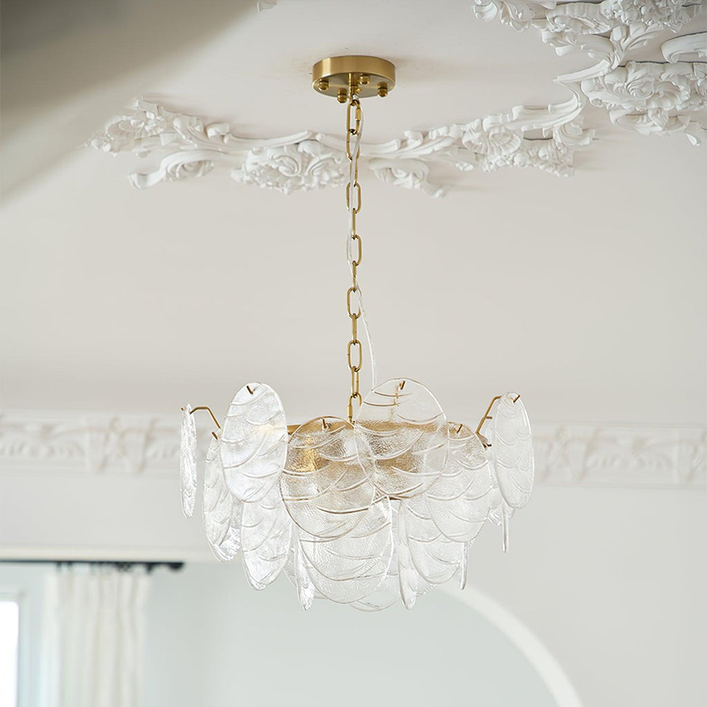 Pavren Glass Chandelier-Moonnatur